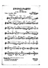télécharger la partition d'accordéon SWING - PARTY au format PDF