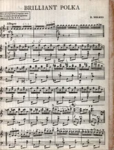 télécharger la partition d'accordéon Brilliant Polka au format PDF