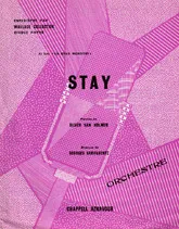 télécharger la partition d'accordéon Stay au format PDF