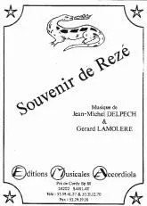 télécharger la partition d'accordéon Souvenir de Rezé au format PDF