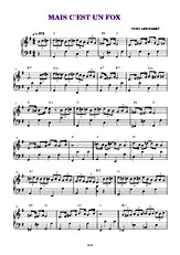 télécharger la partition d'accordéon GENTIL FOX TROT au format PDF