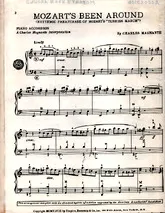 télécharger la partition d'accordéon Mozarts Been Around au format PDF