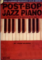 télécharger la partition d'accordéon  John Valerio : Post - Bop Jazz Piano  /  2005 au format PDF