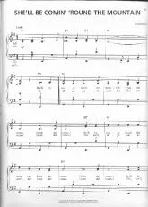télécharger la partition d'accordéon She'll be comin' 'round the mountain au format PDF