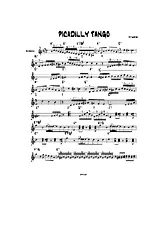 télécharger la partition d'accordéon PICADILLY TANGO au format PDF