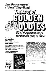 télécharger la partition d'accordéon The Best OF Golden Oldies / Complete Words And Muisic / 80 Greats Songs Of The American Musical Theatre /Arranged : For Piano / Vocal And Guitar au format PDF