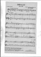 télécharger la partition d'accordéon Dis-lui (suite orchestration) au format PDF