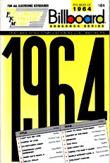 télécharger la partition d'accordéon Easy Electronic Keyboard Music - The Best of Bilboard 1964 au format PDF