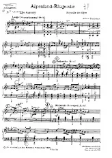 télécharger la partition d'accordéon alpenland - Rhapsodie au format PDF