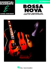 télécharger la partition d'accordéon Guitar Ensembles Bossa Nova 3 Guit C / 15 titres / Trio pour guitare au format PDF