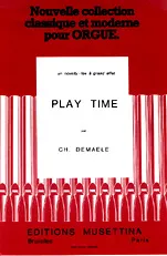 télécharger la partition d'accordéon Play time au format PDF