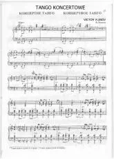 télécharger la partition d'accordéon Concert de tango (Bayan) au format PDF