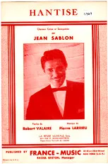 télécharger la partition d'accordéon Hantise (1928) au format PDF