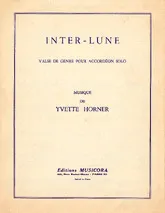 télécharger la partition d'accordéon INTER-LUNE au format PDF
