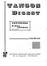 télécharger la partition d'accordéon Tangos Digest (Potpourri d'airs célèbres) au format PDF