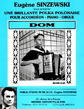 télécharger la partition d'accordéon DOM (LA MAISON) au format PDF