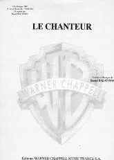 télécharger la partition d'accordéon Le Chanteur au format PDF