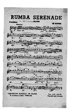 télécharger la partition d'accordéon RUMBA SERENADE au format PDF