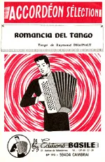télécharger la partition d'accordéon ROMANCIA DEL TANGO au format PDF