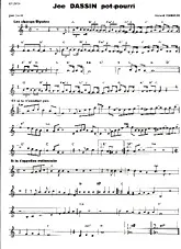 télécharger la partition d'accordéon Pot-pourri n° 1 Joe Dassin au format PDF