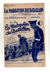 télécharger la partition d'accordéon LA MARGOTON DU BATAILLON au format PDF