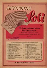 télécharger la partition d'accordéon Heinzelmännchens Wachtparade. Parade des petits lutins au format PDF