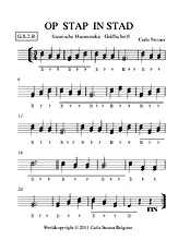 télécharger la partition d'accordéon OP STAP IN STAD Griffschrift au format PDF