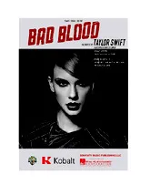 télécharger la partition d'accordéon Bad blood au format PDF
