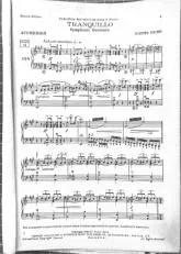 télécharger la partition d'accordéon Tranquillo - Symphonic Overture au format PDF