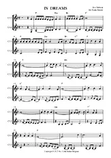 télécharger la partition d'accordéon IN DREAMS  Klarinet Duo Roy Orbison au format PDF