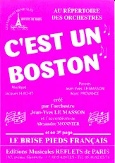 télécharger la partition d'accordéon C'est un boston au format PDF