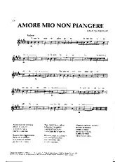 télécharger la partition d'accordéon amore mio non piangere au format PDF