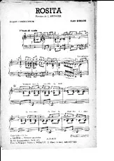 télécharger la partition d'accordéon Rosita (Orchestration) au format PDF