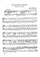 télécharger la partition d'accordéon Meadowlands - Song of the plains au format PDF