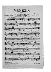 télécharger la partition d'accordéon VENEZIA au format PDF