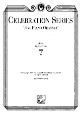télécharger la partition d'accordéon Celebration Series : The Piano Odyssey (Répertoire 7) (25 Titres) Piano au format PDF