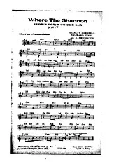 télécharger la partition d'accordéon WHERE THE SHANNON au format PDF