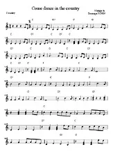 télécharger la partition d'accordéon come dance in the country au format PDF