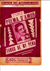 télécharger la partition d'accordéon Tango de my pena au format PDF