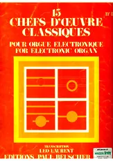 télécharger la partition d'accordéon 15 chefs d'oeuvre classiques N°1 au format PDF