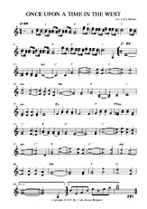 télécharger la partition d'accordéon ONCE UPON A TIME IN THE WEST au format PDF
