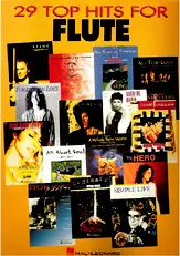 télécharger la partition d'accordéon 29 Top Hits for Flute au format PDF
