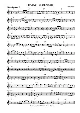 télécharger la partition d'accordéon LOVING SERENADE au format PDF