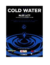 télécharger la partition d'accordéon Cold water au format PDF