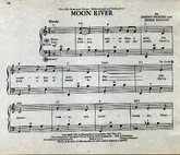 télécharger la partition d'accordéon Moon River au format PDF
