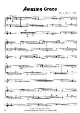 télécharger la partition d'accordéon Amazing grace - (2 acc) au format PDF