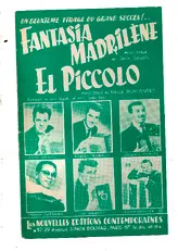 télécharger la partition d'accordéon Fantasia Madrilène (orchestration) au format PDF
