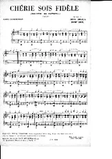 télécharger la partition d'accordéon Chérie soit fidèle (beloved be faithful - Orchestration) au format PDF