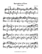 télécharger la partition d'accordéon Springtime Of Love  au format PDF