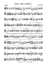 télécharger la partition d'accordéon ONLY THE LONELY Roy Orbison au format PDF